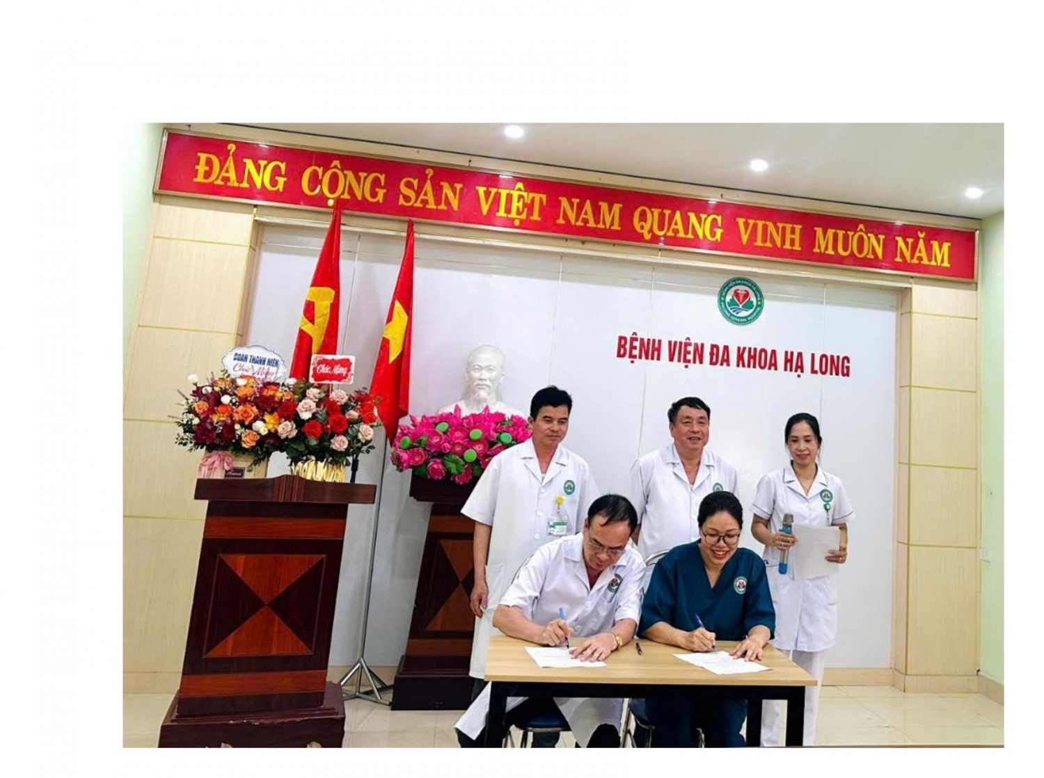 Lễ Phát Động Vệ Sinh Tay Tại Bệnh Viện Đa Khoa Hạ Long